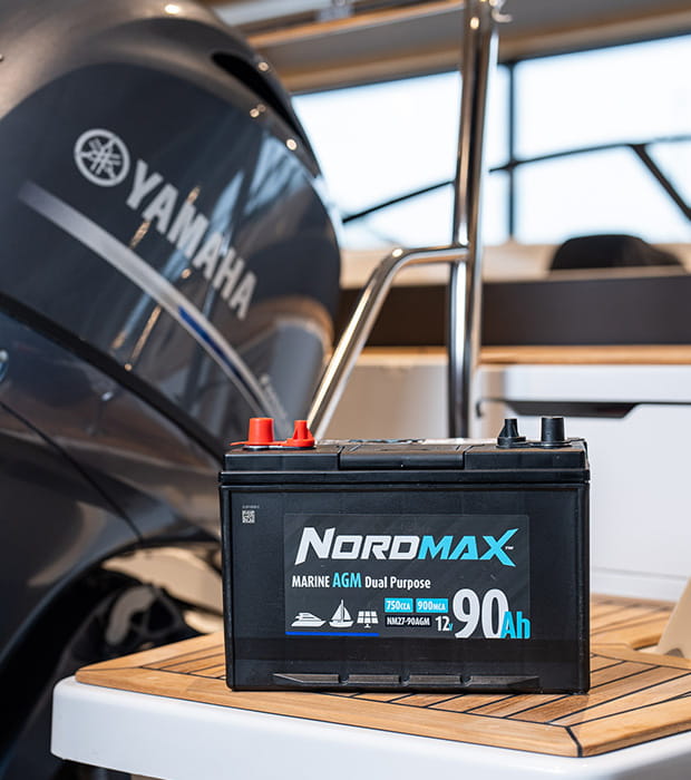 Nordmax marin- och fritidsbatteri